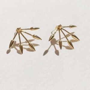 Pamela Love Five Spike Earrings